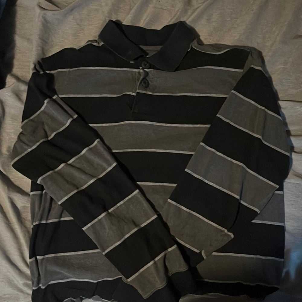 large long sleeve collared shirt